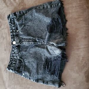 Refuge black Jean shorts size 5